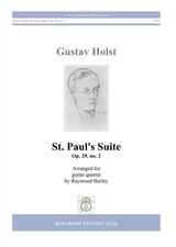 cover of Holst: St. Paul’s Suite op.29, no.2