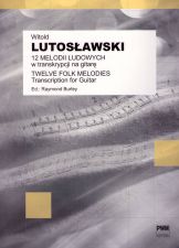 cover of Witold Lutoslawski - Twelve Folk Melodies