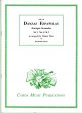 cover of Granados: Danzas Españolas set 1