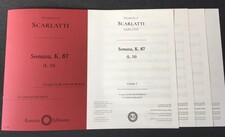 cover of Scarlatti's Sonata K.87