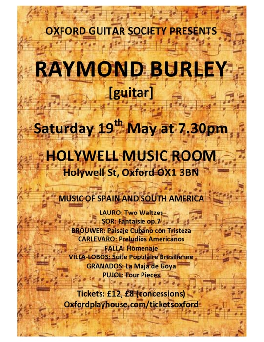 Holywell Music Room 19th May